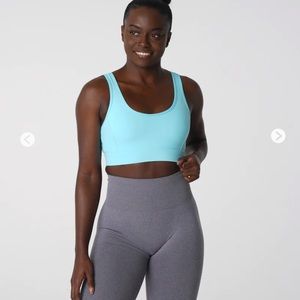 NVGTN Capri Blue Allure Sports Bra. Like new.